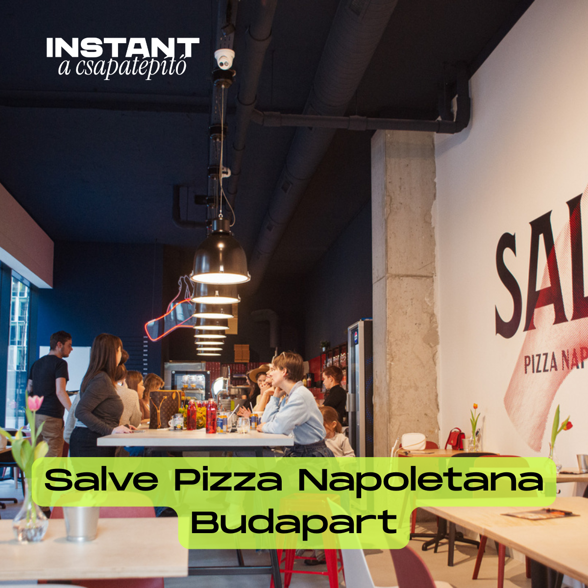 Kaland a BudaParton + vacsora és merch termék